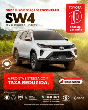 SRX Platinum 7 Lugares 2025 - Super oferta!
SRX Platinum 7 Lugares 2025 - Super oferta!